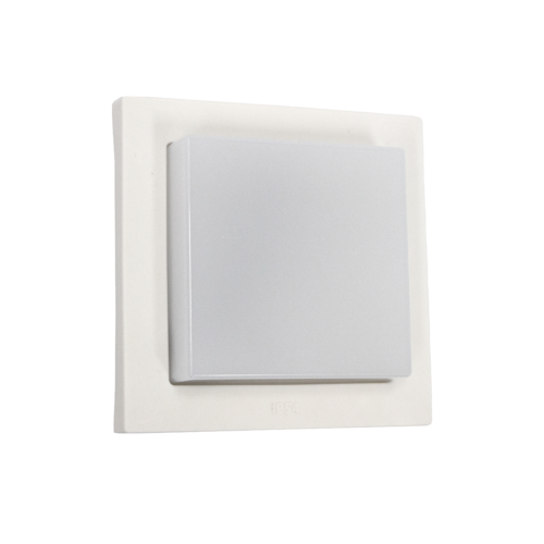 Aplique Tokio de policrabonato de 12W 4000K IP54 blanco